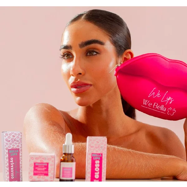 Kit Bella Lips Hidragloss We Bella