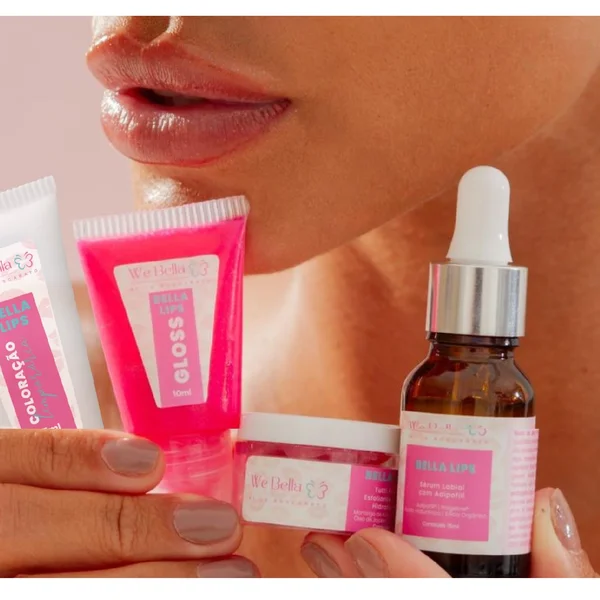 Kit Bella Lips Hidragloss We Bella