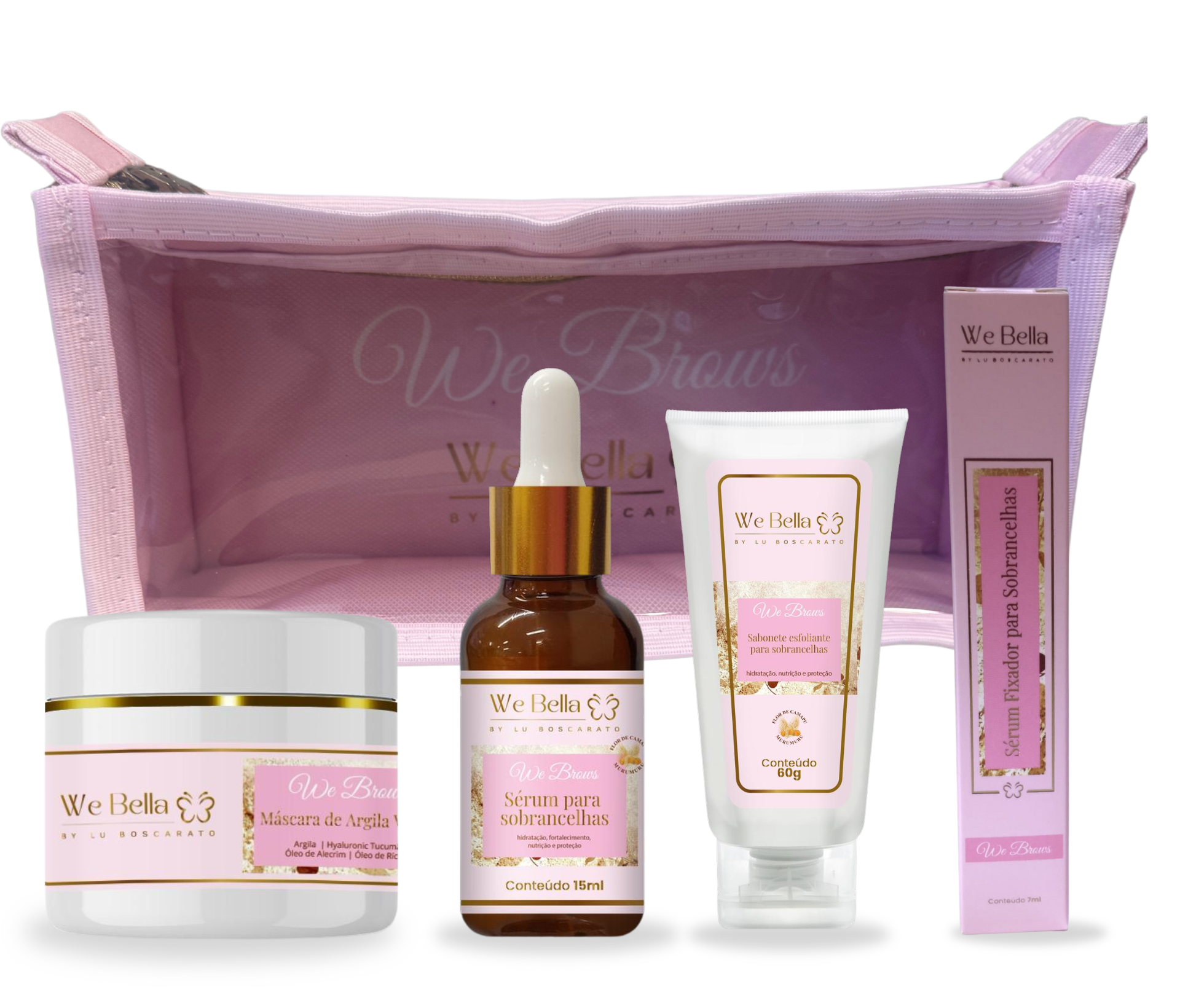 Kit We Brows para Reconstrução de Sobrancelhas We Bella