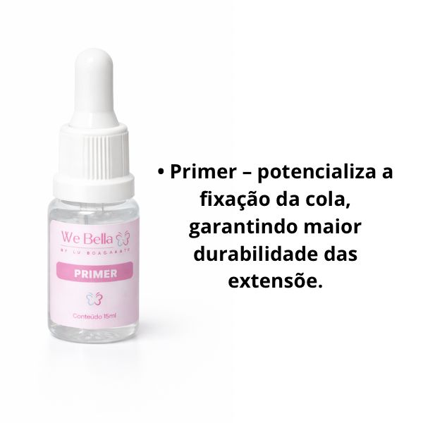 Mini kit Retenção para Extenção de Cílios We Bella