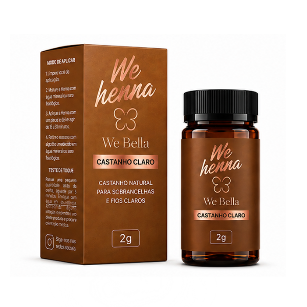 We Henna - Castanho Claro