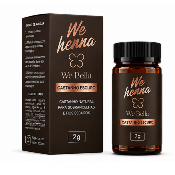 We Henna - Castanho Escuro