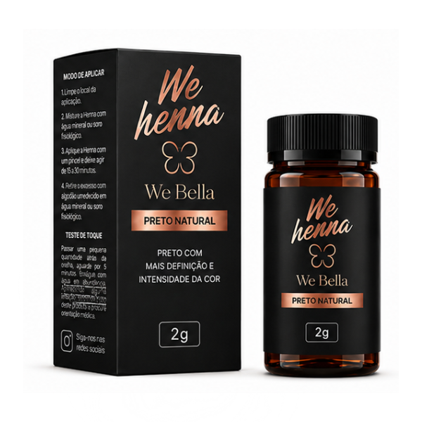 We Henna - Preto